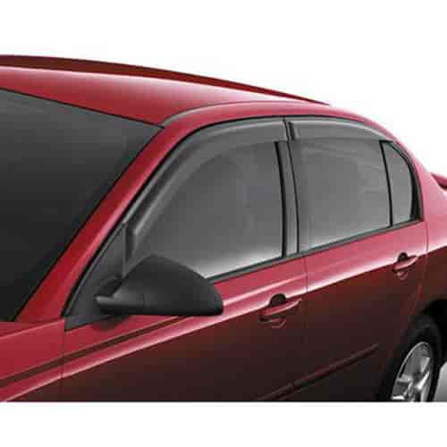 Side Window Weather Deflectors 2004-07 Chevy Malibu Sedan