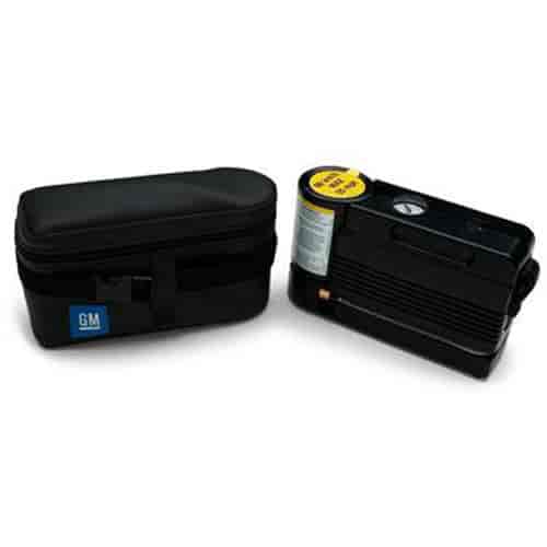 Tire Inflator Package Includes: Tire Sealant & 12-volt Air Compressor