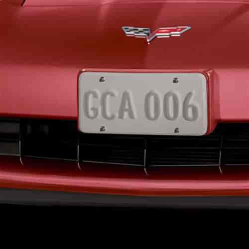 Front License Plate Holder 2005-09 Chevy Corvette