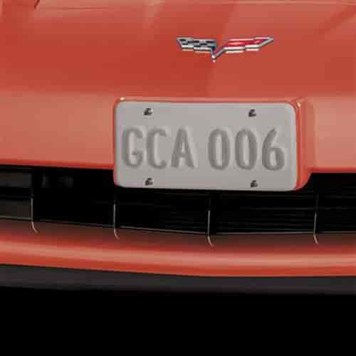 Front License Plate Holder 2009-13 Chevy Corvette