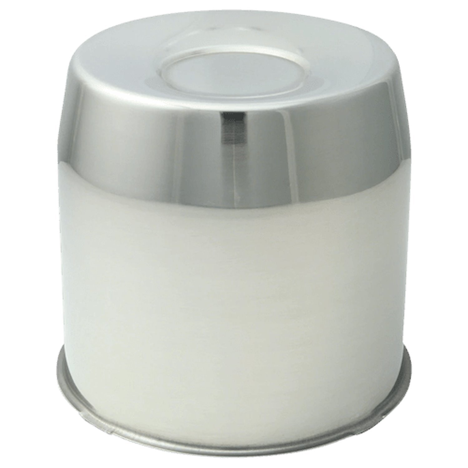 HC211SS Hub Cover, 5.1" I.D., Closed-End, Stainless Steel