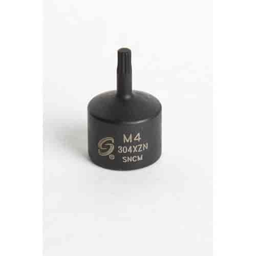 M4 Stubby Triple Square Impact Socket 3/8" Drive