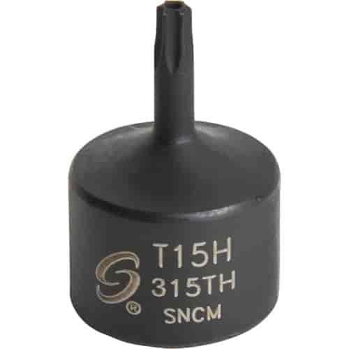 T15H Stubby TAMPR Internal Star Impact Socket 3/8" Drive