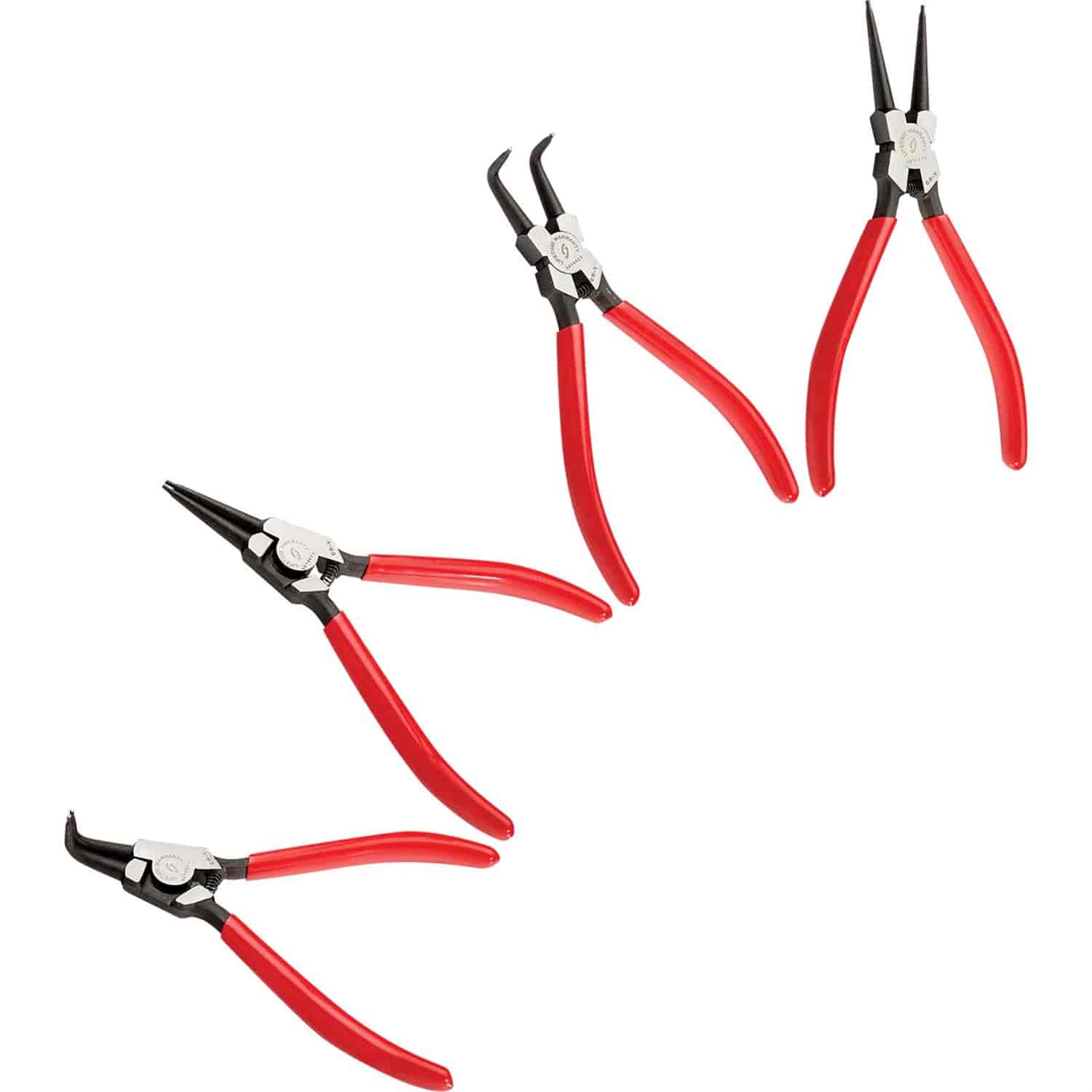 4PC SNAP RING PLIERS SET