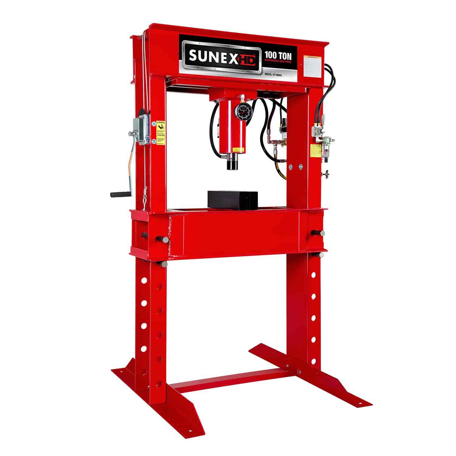 100 Ton Air/Hydralic Shop Press