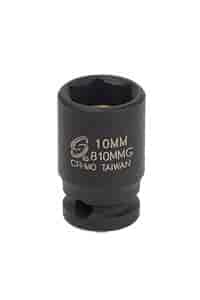 10mm Magnetic Impact Socket 1/4" Drive