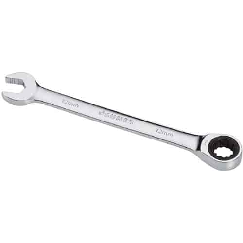 12mm V-Groove Combination Ratcheting Wrench
