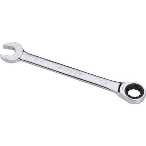 3/4" V-Groove Combination Ratcheting Wrench