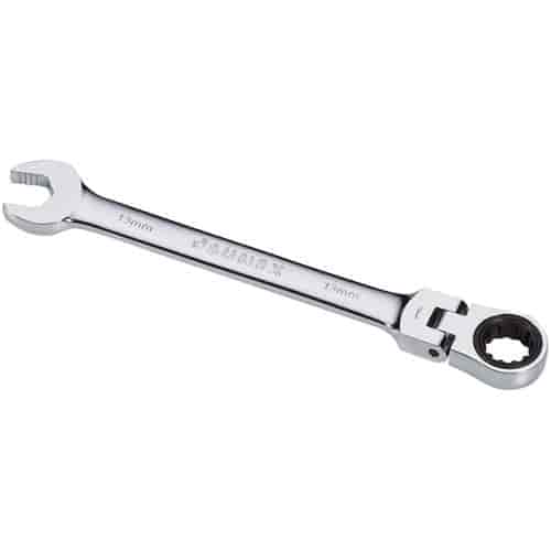 13mm V-Groove Flex Head Combination Ratcheting Wrench