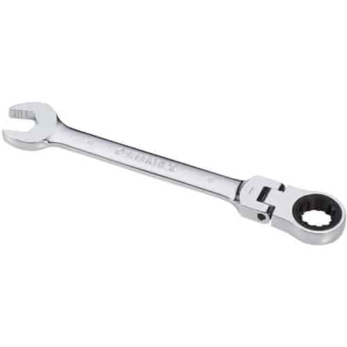 7/8" V-Groove Flex Head Combination Ratcheting Wrench