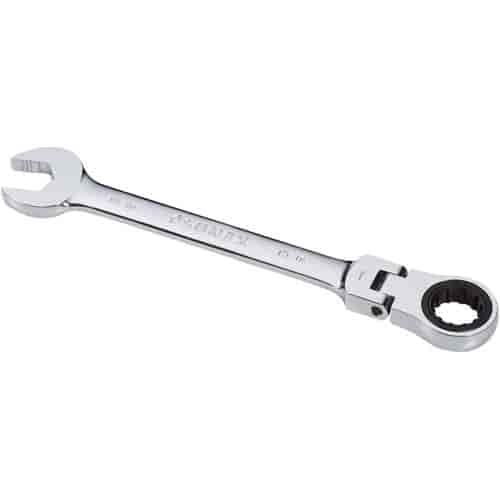 15/16" V-Groove Flex Head Combination Ratcheting Wrench