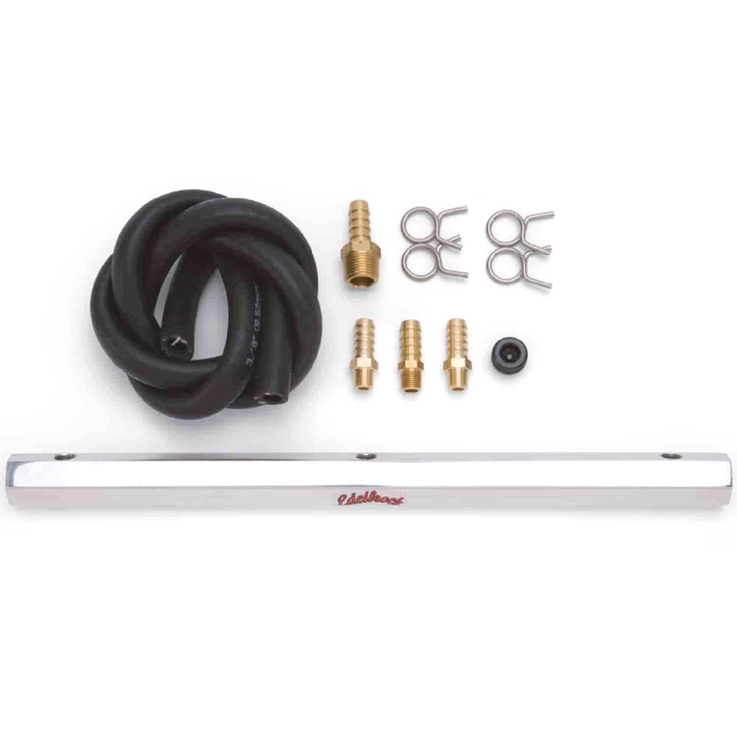 Triple Deuce Fuel Log Kit for Small Block Chevy