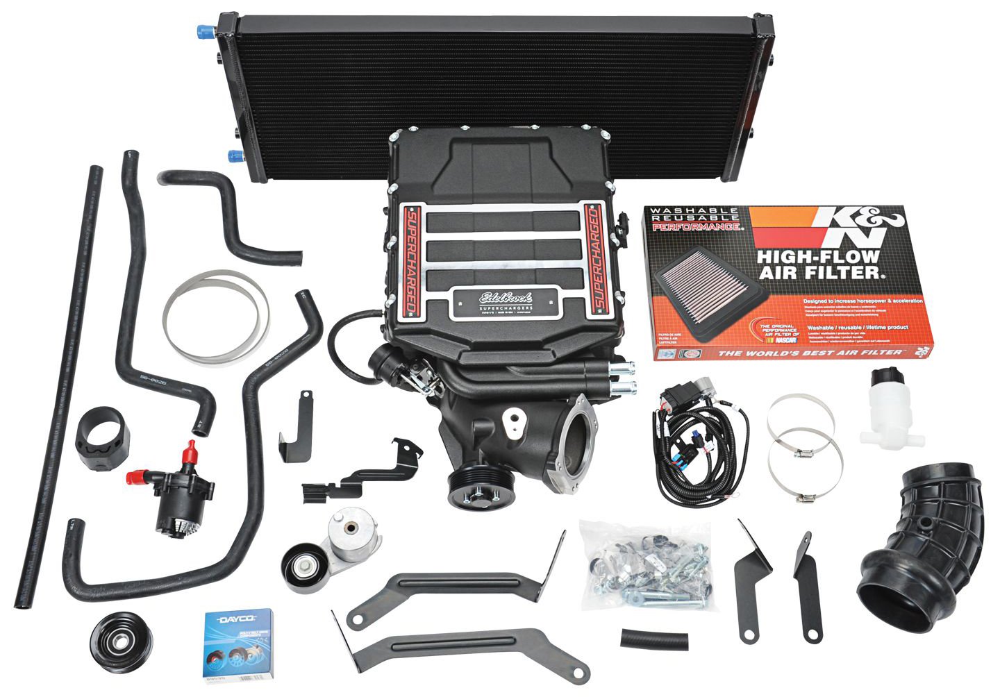 Stage-1 E-Force Supercharger Kit fits Select Late-Model GM Silverado/Sierra 1500 5.3L Pickup Truck, without Tuner