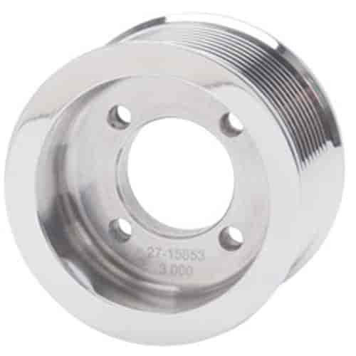 E-Force Supercharger 10 Rib Polished Pulley with 3.00" Diameter