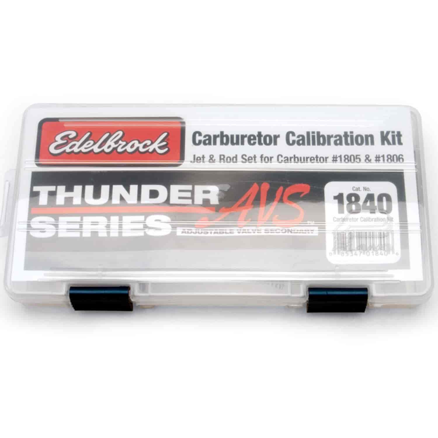Thunder AVS Carburetor Calibration Kit