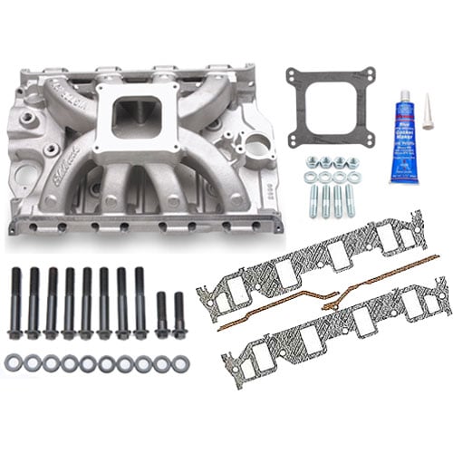 Victor FE Ford Intake Manifold with Installation Kit