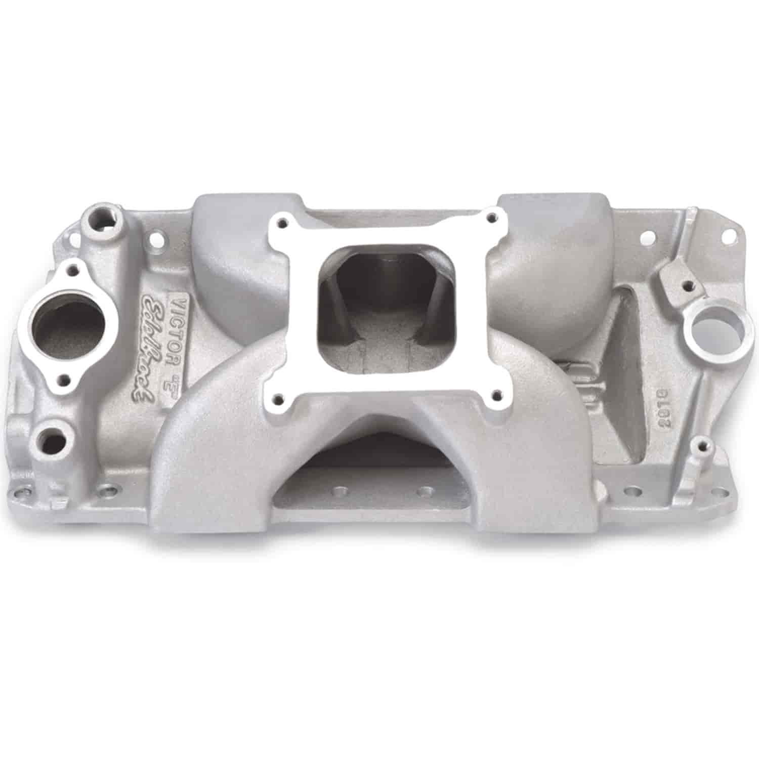 Victor E 23° Intake Manifold for Small Block Chevy