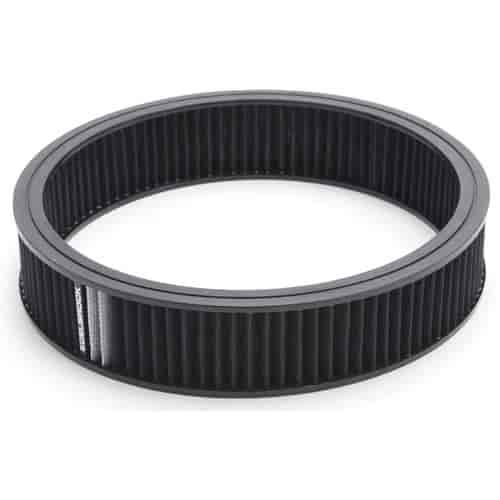 Pro-Flo Air Filter Round Replacement Black Element 3" Tall