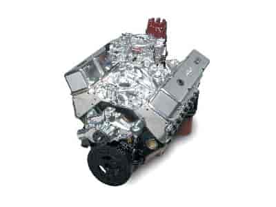 Performer RPM E-Tec SBC 350ci 435hp Polished Crate Engine, Long Pump