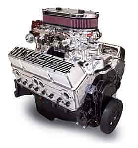 Performer Hi-Torq Small Block Chevy 350ci / 363hp Endurashine Crate Engine Dual Quad RPM Air-Gap Intake & Thunder Carburetors