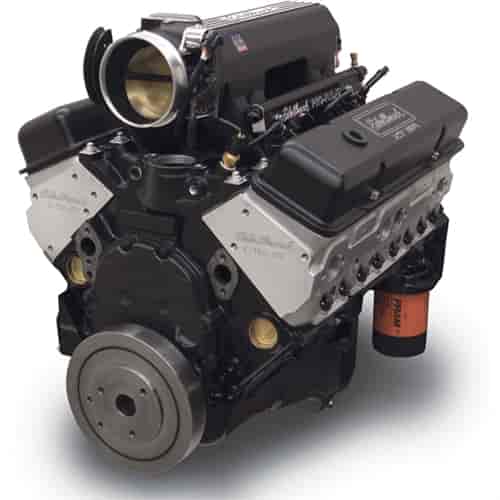 Hi-Torq 383 Pro-Flo XT EFI Small Block Chevy 408hp Black Crate Engine