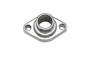 Polished Aluminum Straight Thermostat Housing for Small Block Chevy