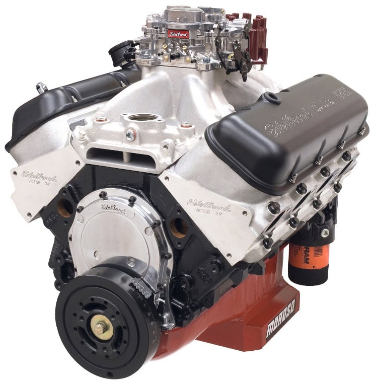 Edelbrock/Musi 555ci Big Block Chevy Crate Engine