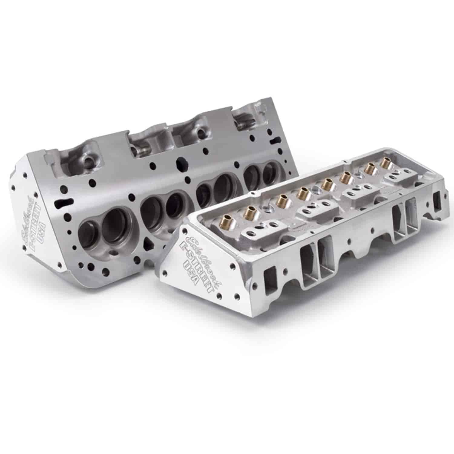 5072 E-Street Cylinder Heads for Small Block Chevy Bare