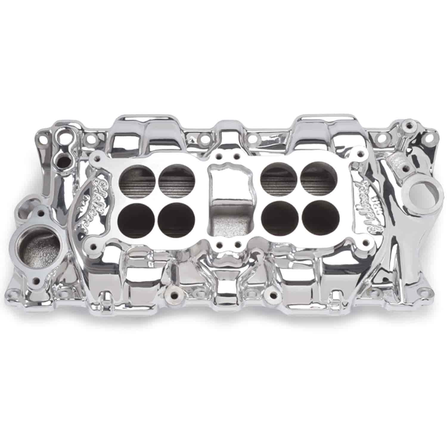 Performer Intake Manifold Dual Quad, 1500-5500 rpm, Endurashine Finish