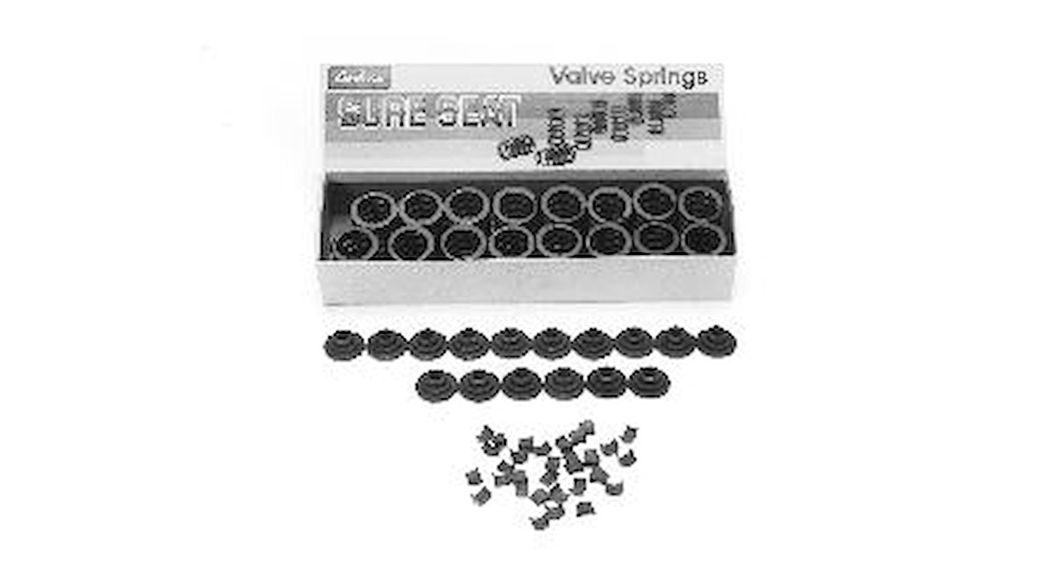 Complete Sure Seat Valve Spring Kit for 1957-1995 Small Block Chevy 262-400 OE Cast Iron Head Non-Rotator