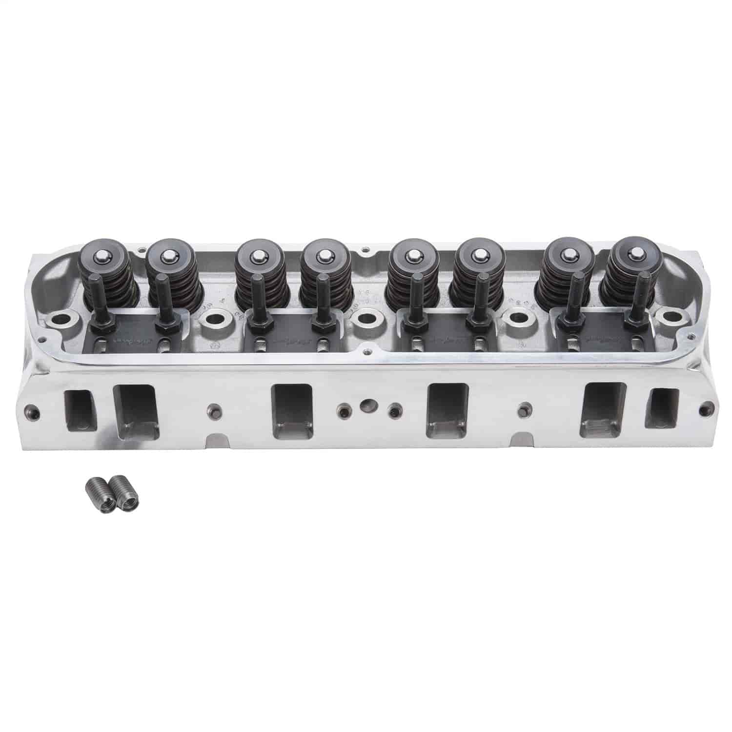 Performer Polished Aluminum Cylinder Head for Small Block Ford