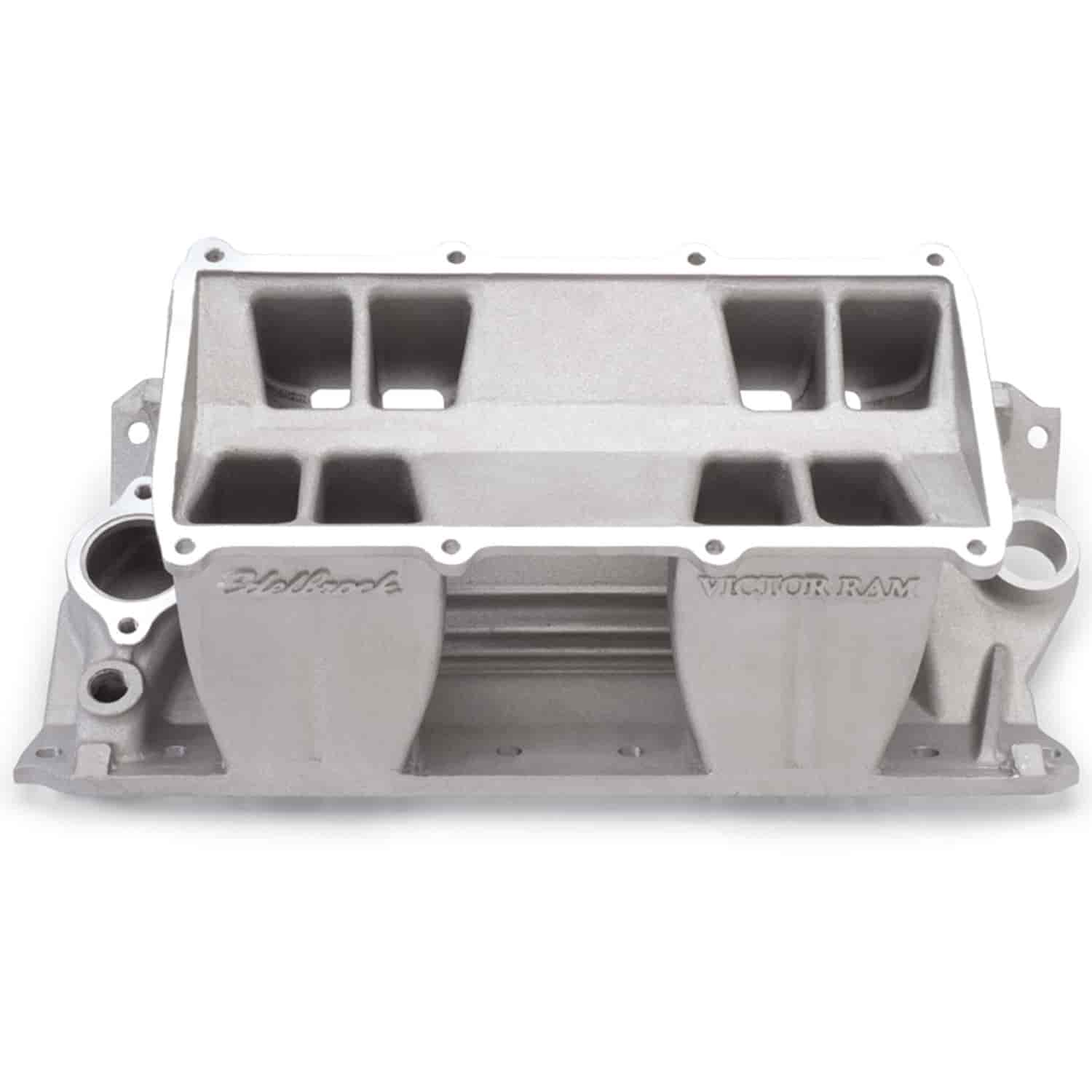 Victor Ram 23° Tunnel Ram Intake Manifold Base only for Small Block Chevy