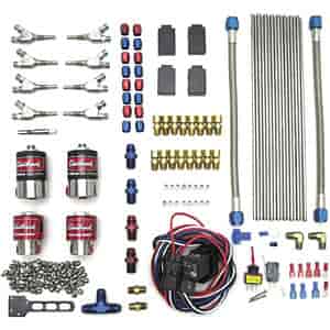 Super Victor Direct Port Nitrous Kit for V8 200-500+ HP with E2 Nozzles