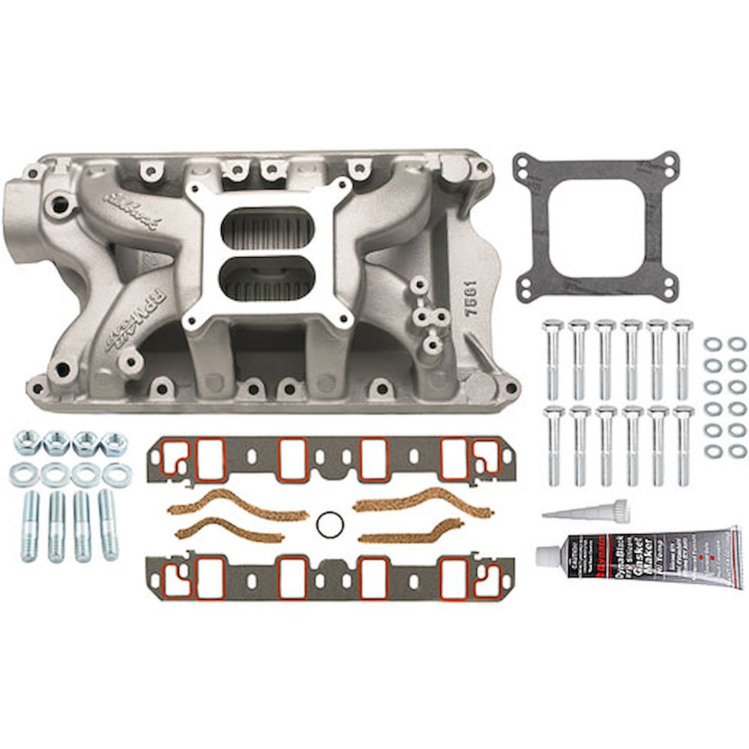 RPM Air-Gap Ford 351W Intake Manifold with Installation Kit