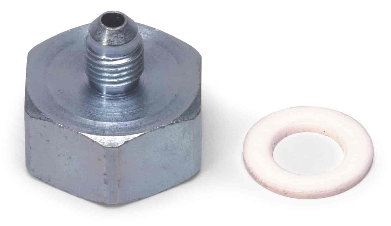 4AN Bottle Nut and PTFE Washer