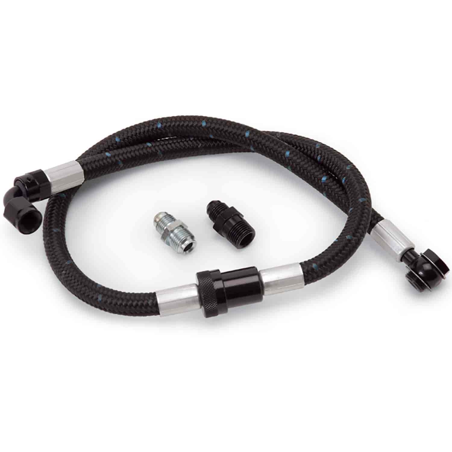 ProClassic Black Fuel Hose Kit Fuel Pump to Carburetor