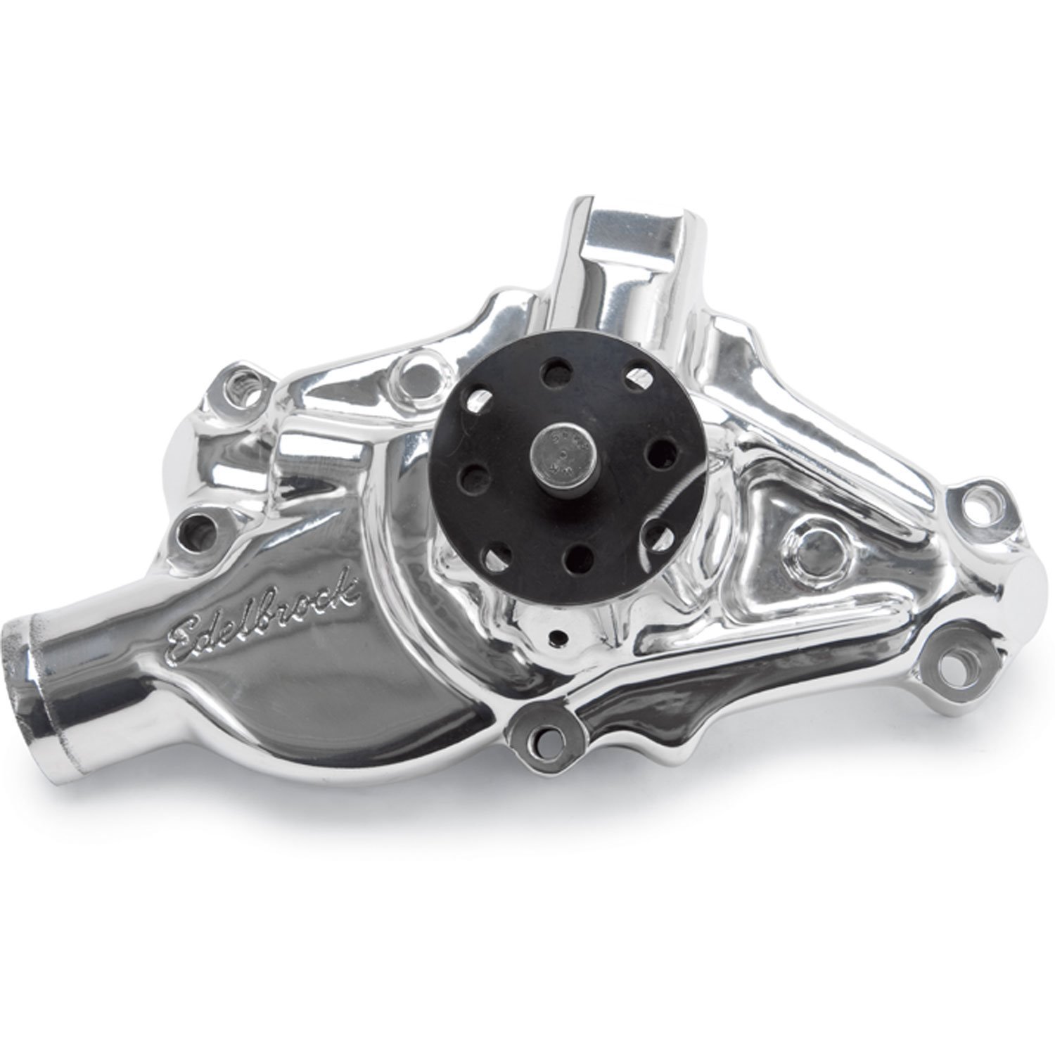 Victor Series Polished Aluminum Water Pump for 1955-1987 Small Block Chevy