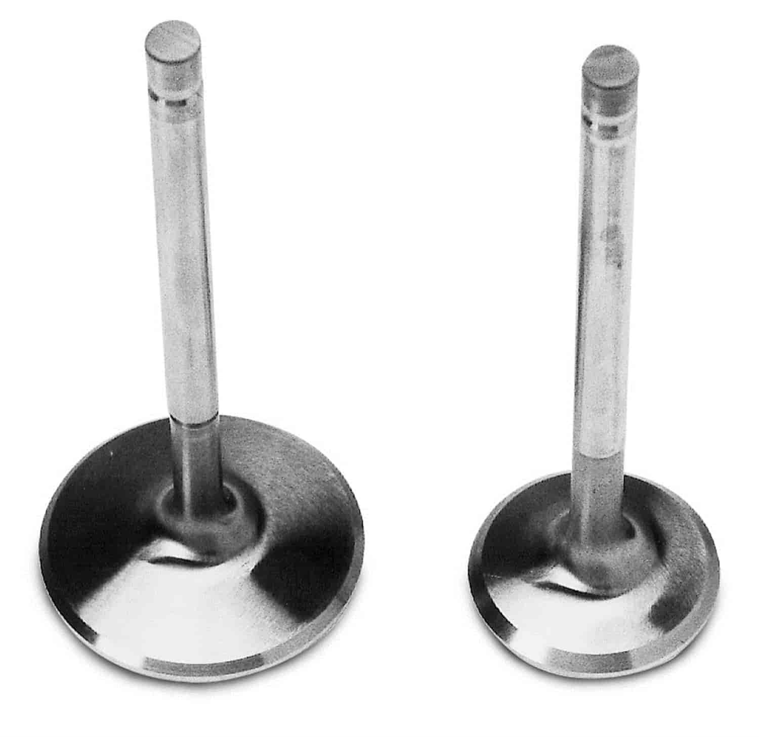 Exhaust Valve Set 1.60" for Small Block Ford #350-77169, 350-77179, 350-77189, 350-77199, & 350-77359