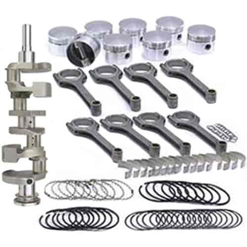 Street Performance Rotating Assembly Stroke: 4.000 Disp. @ .125: 276 Rod Length: 7.000 Pistons: +14cc Dome Rings: Standard