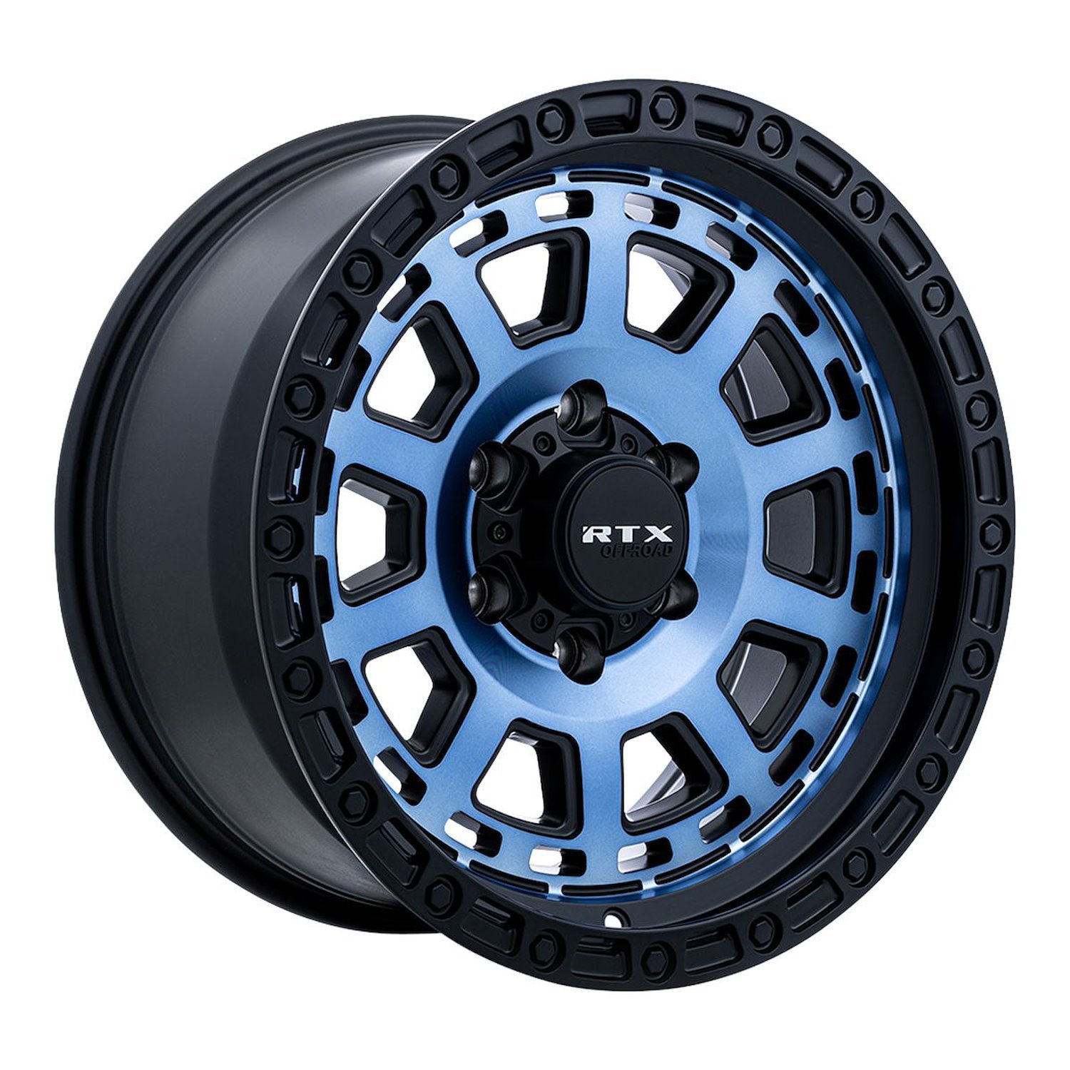 163801 Off-Road Series Titan Wheel [Size: 18" x 9"] Midnight Blue w/ Black Lip Finish