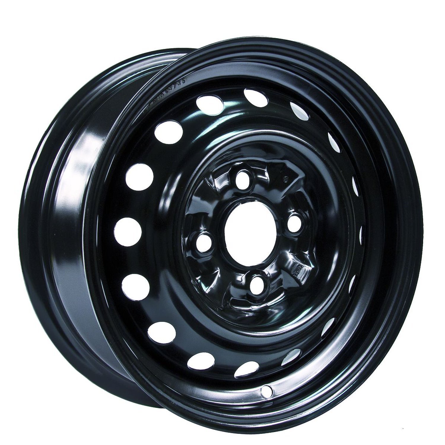 X99108N Steel Wheel [Size: 13" x 5"] Black Finish