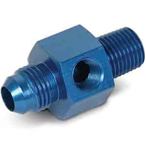 Pressure Gauge Adapter Fitting -6AN Male to 1/4" NPT