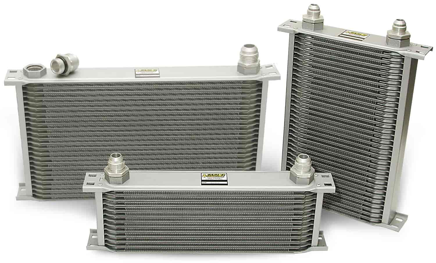 10-Row Narrow Oil Cooler 12mm x 1.5 Female Fitting