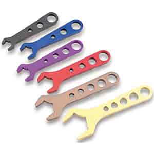 Single-End Wrench Set Includes 6 Wrenches: -06, -08, -10, -12, -16 & -20AN