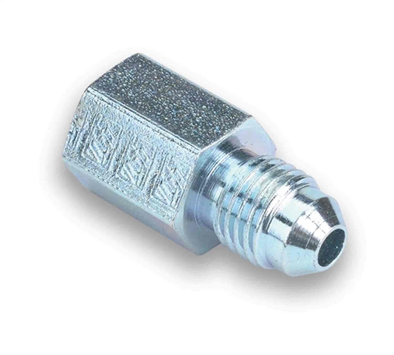 NPT to BSPT Straight Adapter  1/8" NPT Male to 1/8" BSPT Male
