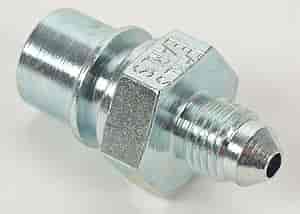 Brake Fitting Adapter -3AN Male to 3/8" -24 Female Inverted Flare