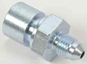 Brake Fitting Adapter -3AN Male to 7/16" -24 Female Inverted Flare