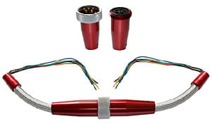 Under Hood Harness Kits Red Anodized Finish