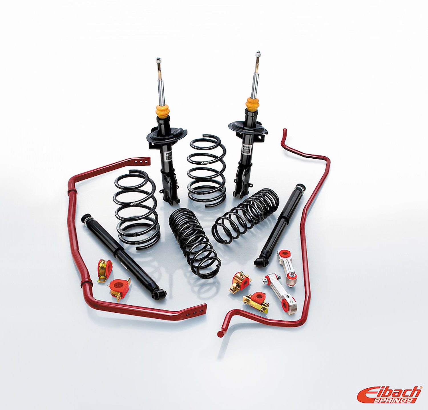 3530.680 Pro-System-Plus Suspension Kit 1994-04 Mustang V8 Convertible - 1.3" Front/1.4" Rear Drop