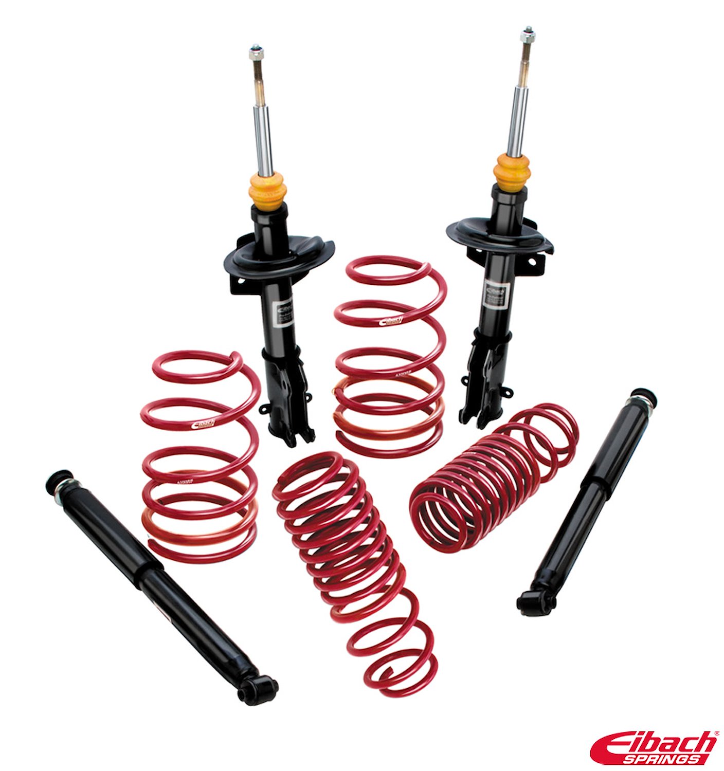 4.1035.780 Sport-System Performance Suspension System 1979-93 Mustang V8 Coupe - 1.7" Front/1.5" Rear Drop